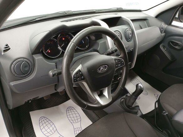 2021 Lada (ВАЗ) Largus I Рестайлинг, белый, 1100000 рублей - вид 5