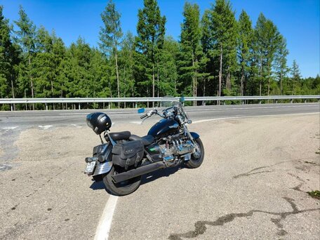 1996 Honda Valkyrie 1500, чёрный, 500000 рублей, вид 1