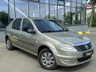 2011 Renault Logan I Рестайлинг, бежевый, 559000 рублей, вид 4