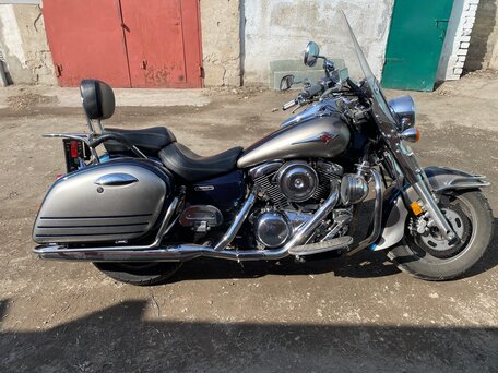 2005 Kawasaki VN1600 Vulcan, синий, 620000 рублей, вид 1