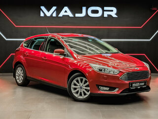 2017 Ford Focus III Рестайлинг, красный, 1050000 рублей, вид 3