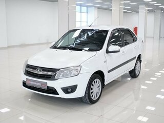 2015 Lada (ВАЗ) Granta I, белый, 423000 рублей, вид 1