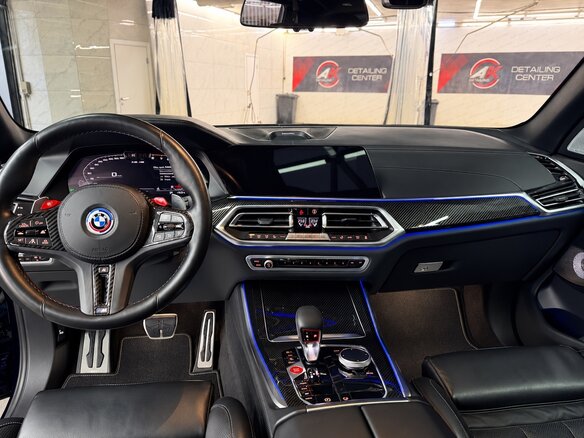 2020 BMW X5 M III (F95), синий, 10500000 рублей - вид 13