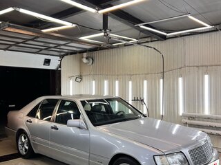 1992 Mercedes-Benz S-Класс 300 III (W140), серебристый, 530000 рублей, вид 4