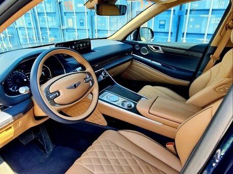 2022 Genesis GV80 I, синий, 7950000 рублей, вид 2