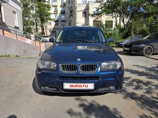 2006 BMW X3 25i I (E83), синий, 790000 рублей, вид 2