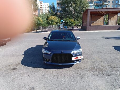 2007 Mitsubishi Lancer X, синий, 750000 рублей, вид 2