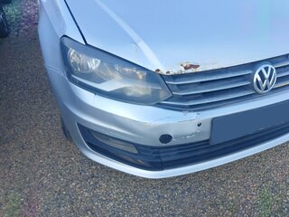 2017 Volkswagen Polo V Рестайлинг, серебристый, 826000 рублей, вид 3