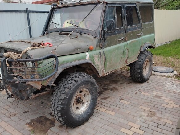2004 УАЗ 31519, зелёный, 500000 рублей - вид 2