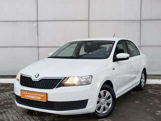 2019 Skoda Rapid I Рестайлинг, белый, 1290000 рублей, вид 1