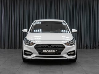 2017 Hyundai Solaris II, белый, 1359000 рублей, вид 3