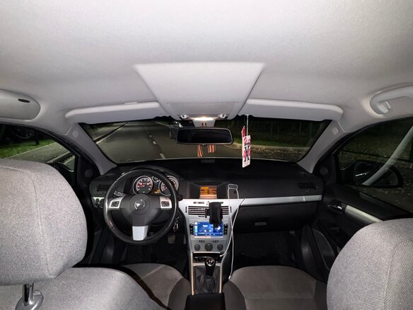 2012 Opel Astra H Рестайлинг, серебристый, 520000 рублей - вид 9