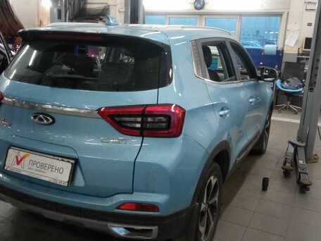 2022 Chery Tiggo 4 Pro I, голубой, 1493500 рублей, вид 3