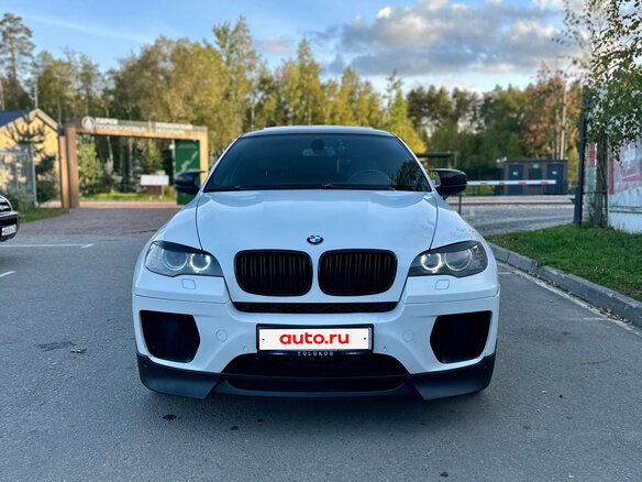2010 BMW X6 40d I (E71), белый, 1700000 рублей - вид 10