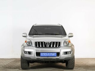 2004 Toyota Land Cruiser Prado 4-speed 120 Series, серебристый, 1729000 рублей, вид 2