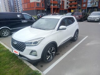 2024 Chery Tiggo 4 Pro I Рестайлинг, белый, 1430000 рублей, вид 3