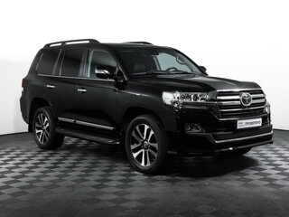 2016 Toyota Land Cruiser 200 Series Рестайлинг 2, чёрный, 6200000 рублей, вид 3