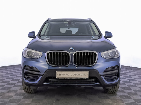 2021 BMW X3 20i xDrive III (G01), синий, 4380000 рублей - вид 1