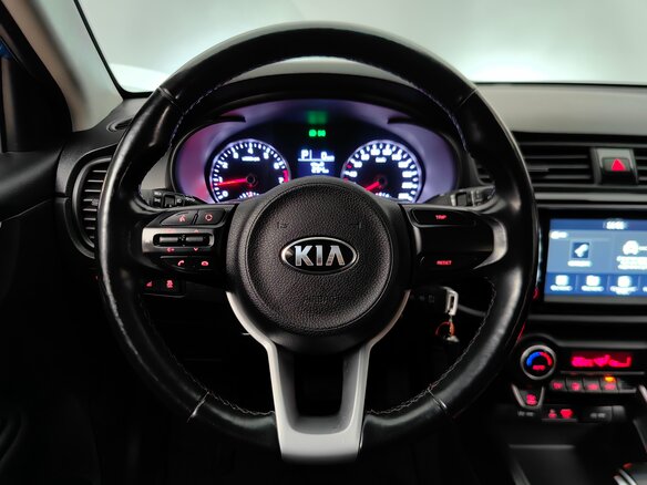 2018 Kia Rio IV, синий, 1325000 рублей - вид 11