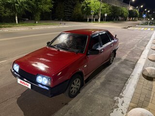 1995 Lada (ВАЗ) 21099, красный, 180000 рублей, вид 1