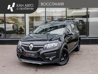 2017 Renault Sandero Stepway II, чёрный, 992200 рублей, вид 1