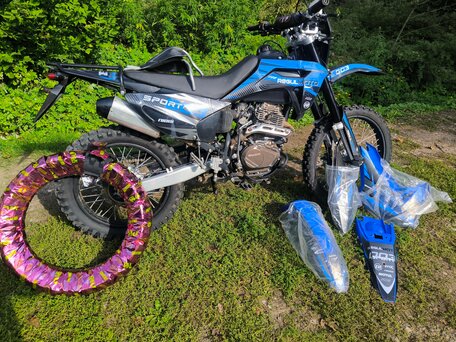 2023 Regulmoto Sport 003 PR, синий, 149999 рублей, вид 4