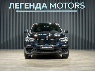 2021 BMW X3 30d xDrive III (G01), чёрный, 5455000 рублей, вид 2