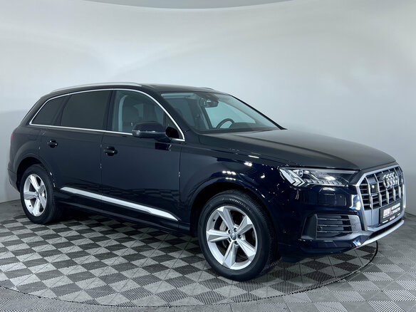 2019 Audi Q7 45 TDI II (4M) Рестайлинг, чёрный, 5699000 рублей - вид 2