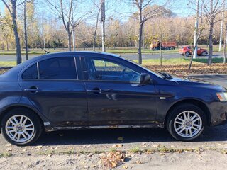2007 Mitsubishi Lancer X, синий, 500000 рублей, вид 4