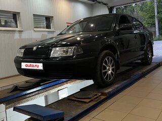 2007 Skoda Octavia I (A4) Рестайлинг, чёрный, 370000 рублей, вид 1