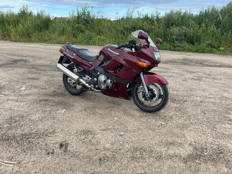 2000 Kawasaki ZZR 400, красный, 300000 рублей, вид 4