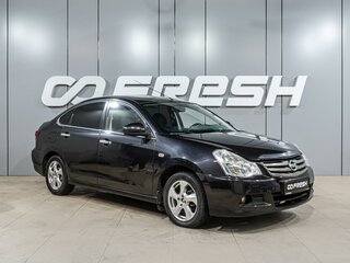 2013 Nissan Almera III (G15), чёрный, 599000 рублей, вид 1