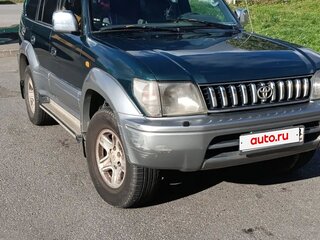 1997 Toyota Land Cruiser Prado 90 Series, зелёный, 770000 рублей, вид 3