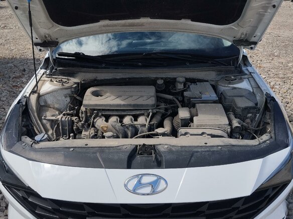 2021 Hyundai Elantra VII (CN7), белый - вид 12