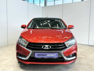 2016 Lada (ВАЗ) Vesta I, красный, 699000 рублей, вид 2