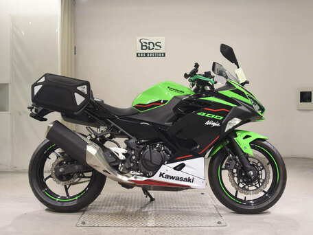 2021 Kawasaki Ninja 400, зелёный, 590000 рублей, вид 1