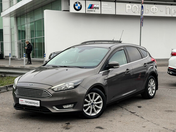 2016 Ford Focus III Рестайлинг, серый, 1397000 рублей