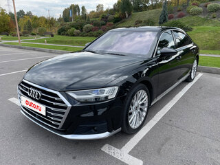 2022 Audi A8 Long 55 TFSI IV (D5), чёрный, 6900000 рублей, вид 3