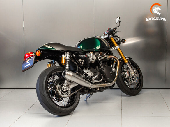 2022 Triumph Thruxton, чёрный, 1331647 рублей - вид 6