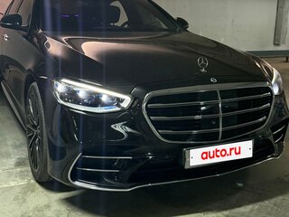 2022 Mercedes-Benz S-Класс 400 d 4MATIC VII (W223), чёрный, 9800000 рублей, вид 1