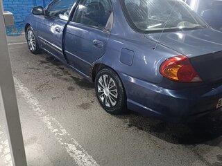 2003 Kia Spectra I Рестайлинг 1, синий, 400000 рублей, вид 2