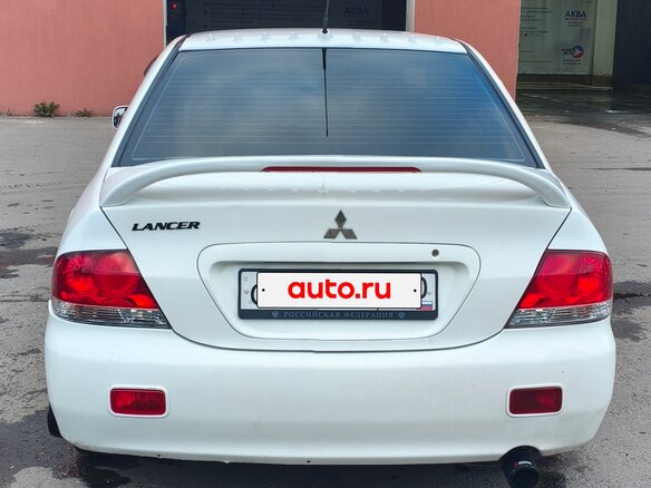 2006 Mitsubishi Lancer IX Рестайлинг, белый, 315000 рублей - вид 7