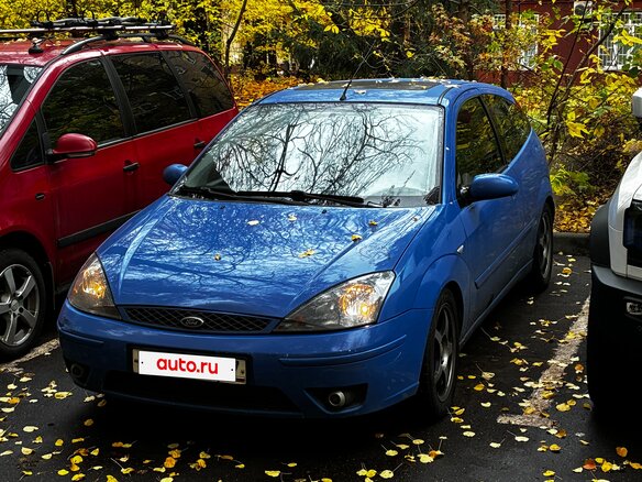 2002 Ford Focus ST ST170 I, синий, 495000 рублей - вид 5