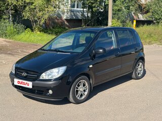 2008 Hyundai Getz I Рестайлинг, чёрный, 539000 рублей, вид 1