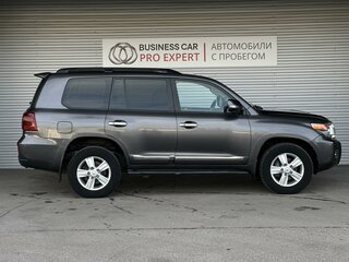 2012 Toyota Land Cruiser 200 Series Рестайлинг 1, серый, 3199000 рублей, вид 4