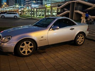 1999 Mercedes-Benz SLK-Класс 230 I (R170), серебристый, 670000 рублей, вид 1