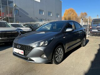 2020 Hyundai Solaris II Рестайлинг, серый, 1398010 рублей, вид 4