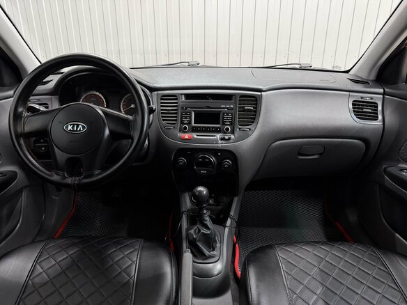 2010 Kia Rio II Рестайлинг, оранжевый, 620000 рублей - вид 7