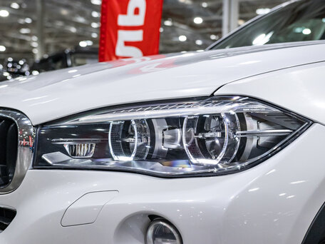 2015 BMW X6 30d II (F16), белый, 3299700 рублей, вид 3