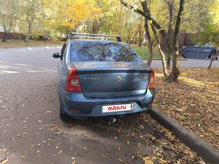 2011 Renault Logan I Рестайлинг, синий, 380000 рублей, вид 5